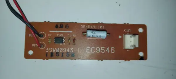 Placa Electrónica de Aire Acondicionado PANASONIC 3SW00943-1 EC9546 / CU-100H1HPP