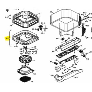 Bandeja de drenaje unidad interior DAIKIN FXFQ50AVEB