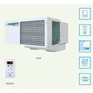 EQUIPO FRIGORÍFICO COMPACTO TECHO BSB2650Y3ABA* ZANOTTI, PARA CÁMARA FRIGORÍFICA DE CONGELACIÓN 20 M3 -20ºC 400V GREEN