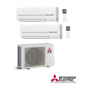 MITSUBISHI 2X1 R32 MXZ-2F53VF + 1 UD MSZ-AY25VGK(P) SPLIT + 1UD MSZ-AY25VGK(P) SPLIT CON PLASMA QUAD CONNECT