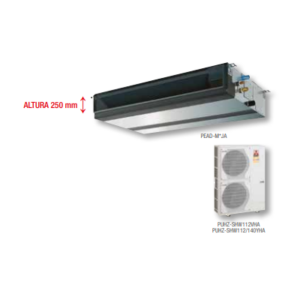 MITSUBISHI CONDUCTOS HPEZS-M100VJA2 ZUBADAN  8600 FRIG/H 9632 KCAL/H
