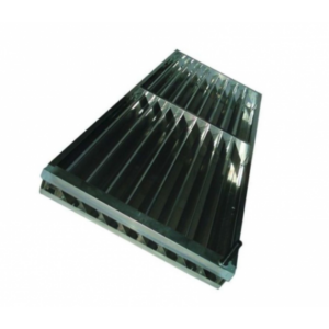 Persiana Galvanizado doble canal nº10 standard para evaporador estático