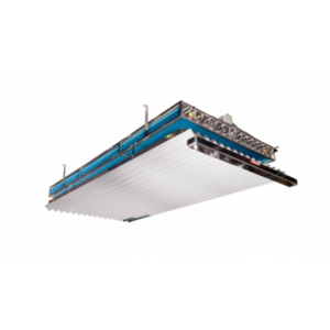 Persiana PVC doble canal nº10 standard para evaporador estático