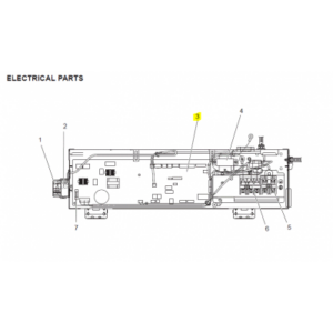 Placa de control unidad interior techo-suelo MITSUBISHI ELECTRIC PCA-M100KA
