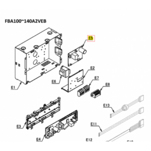 Placa de potencia unidad interior DAIKIN FBA100A2VEB 5038466