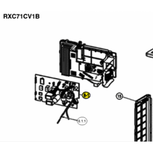 Placa de control inverter unidad exterior DAIKIN RXC71CV1B
