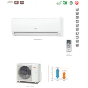 AIRE ACONDICIONADO FUJITSU ASY50-KL 4472 FRIG/H-5418 KCAL/H