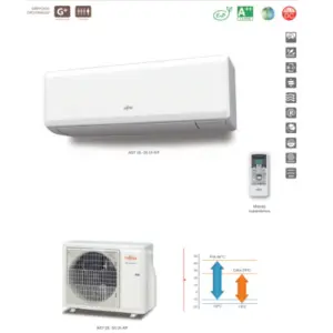 AIRE ACONDICIONADO FUJITSU ASY25-KP 2150 FRIG/H-2752 KCAL/H