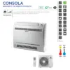 AIRE ACOND. GREE CONSOLA 12 R32 1X1 3010 FRIG/H 3268 KCAL/H A+++