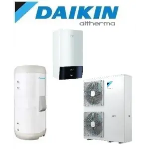 DAIKIN ALTHERMA 3 HIDROSPLIT GABX1118DV7 DISEÑO MURAL DEPÓSITO INOXIDABLE