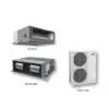 MITSUBISHI CONDUCTOS SPEZ-M250LYKA TRIFASICA 18920 FRIG/H 23220 KCAL/H STANDARD INVERTER