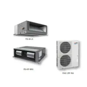 MITSUBISHI CONDUCTOS PEZ-M250LYKA POWER INVERTER 18920 FRIG/H 23220 KCAL/H