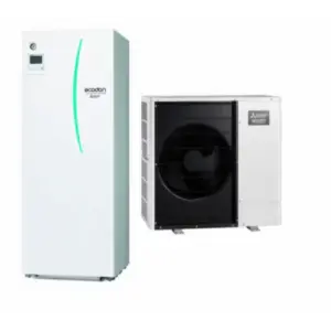 Equipo Ecodan 1x1 ACS + CALEFACCIÓN O FRÍO POWER INVERTER (PUZ-SWM140VAA + ERST30F-VM2EE)
