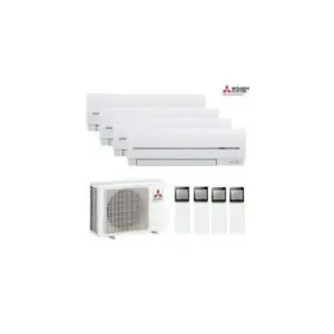 MITSUBISHI ELECTRIC 4x1 MXZ-4F83VF R32 + 2UD MSZ-AY25VGK + 2UD MSZ-AY35VGK