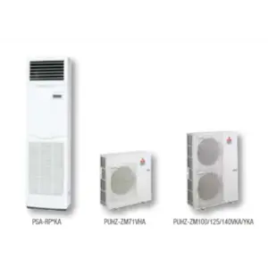 MITSUBISHI COLUMNA MPSZ-100YDA TRIFÁSICA POWER INVERTER R32 8170 FRIG/H 9632 KCAL/H
