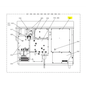Placa control exterior MITSUBISHI ELECTRIC modelo PURY-P400YHM-A