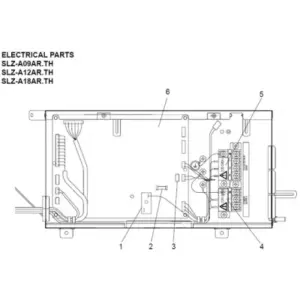 Placa de control unidad interior Mitsubishi SLZ-A12AR.TH