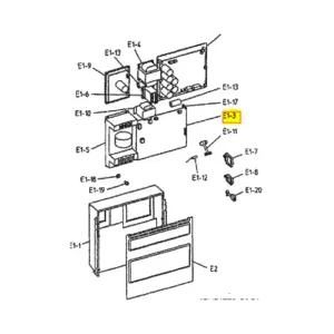 Placa control unidad exterior DAIKIN RSXYP5L7W1 1593738