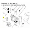 Placa modulo potencia exterior MXZ-18RV-E1/E2