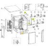 SONDAS UNIDAD EXTERIOR DAIKIN modelo EWWP035KAW1N POSICIÓN 18, 19.1, 19.2, 19.3