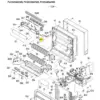 Motor lama horizontal superior unidad interior split DAIKIN FVXS25BAVMB