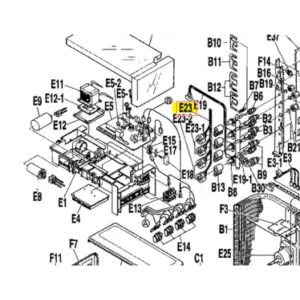 KIT 4 VÁLVULA BOBINAS DE EXPANSIÓN UNIDAD EXTERIOR DAIKIN 4MK90HV1NB 1056417