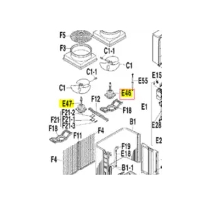 MOTOR VENTILADOR UNIDAD EXTERIOR DAIKIN REYP8KJY1