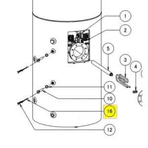 SONDA DEPOSITO ALTHERMA EKHWE150A3V3