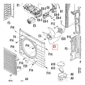ASPA UNIDAD EXTERIOR DAIKIN RXS50G2V1B