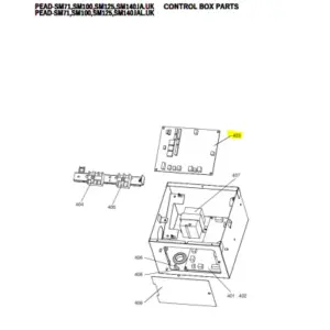 Placa de control unidad interior conductos MITSUBISHI ELECTRIC modelo PEAD-SM71JA