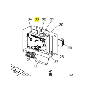 PLACA FILTRO ACTIVO DE POTENCIA UNIDAD EXTERIOR MITSUBISHI ELECTRIC PUHZ-RP125VHA21