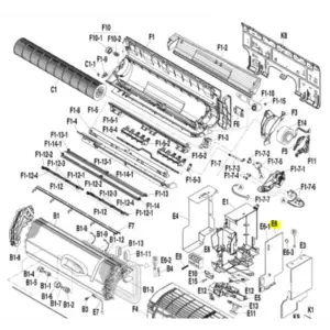 PLACA DE CONTROL UNIDAD INTERIOR DAIKIN FTXS35J2V1B 5007023