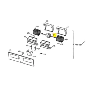 MOTOR VENTILADOR UNIDAD INTERIOR DAIKIN FDEQ71B8V3B