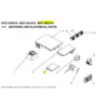 Placa interface P.C BOARD exterior MITSUBISHI ELECTRIC modelo MXZ-2B52VA-E1