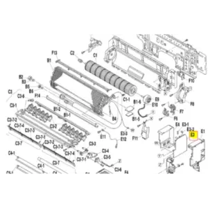 PLACA CONTROL SPLIT UNIDAD INTERIOR DAIKIN MODELO FTXS35D3VMW 1681091