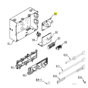 PLACA DE POTENCIA UNIDAD INTERIOR DAIKIN ADEA50A2VEB