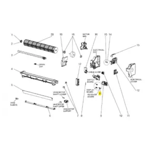 PLACA DE CONTROL UNIDAD INTEROR MITSUBISHI ELECTRIC MSZ-SF25VE-E1