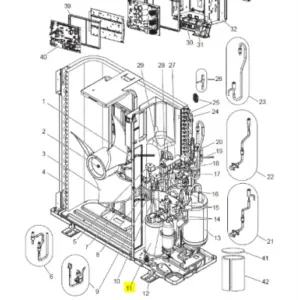 COMPRESOR MITSUBISHI ELECTRIC PUHZ-FRP71VHA2R1