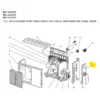 Tapa lateral unidad exterior MITSUBISHI ELECTRIC MU-GA25VB-E1