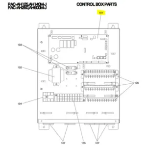 2 UNIDADES PLACA CONTROL PAC-AH500M-J