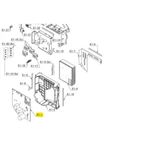 Placa control inverter unidad exterior DAIKIN 3AMXM52N2V1B9