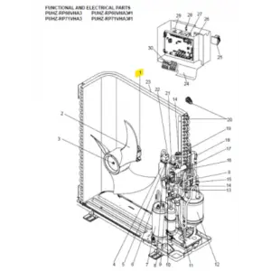 Motor ventilador unidad exterior Mitsubishi Electric PUHZ-RP71VHA3