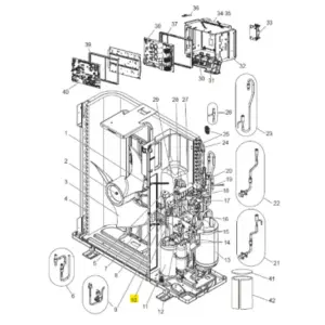 SONDA DESCARGA UNIDAD EXTERIOR MITSUBISHI ELECTRIC PUHZ-FRP71VHA2