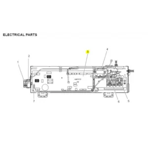 Placa de control unidad interior techo-suelo MITSUBISHI ELECTRIC PCA-M100KA