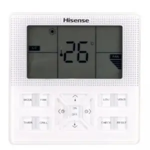 260- Mando de pared HISENSE HYXE-F01H