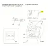 Placa de control unidad interior conductos MITSUBISHI ELECTRIC modelo PEAD-RP60JAR1.UK