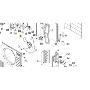 Aspa ventilador unidad exterior DAIKIN RXA50B2V1B