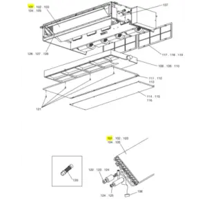 Evaporador unidad interior conductos SEZ-KD25VA.TH