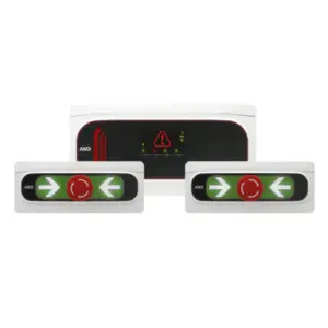 ALARMA HOMBRE ENCERRADO PARA 4 CÁMARAS CON BATERÍA AKO-55424B