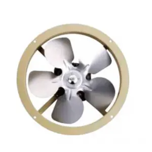 Ventilador monofásico con aro-soporte y hélice 10A/254-22º ARO-PALA 230V 50Hz